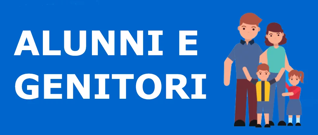Banner Alunni/Genitori (Sfondo Blu)
